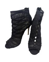 Karen Millen Bottines Peep Toe Résille T.39 Cocktail Chic