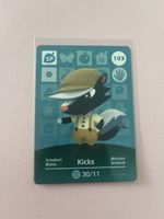 103 Kicks / Blaise Amiibo Card Animal Crossing