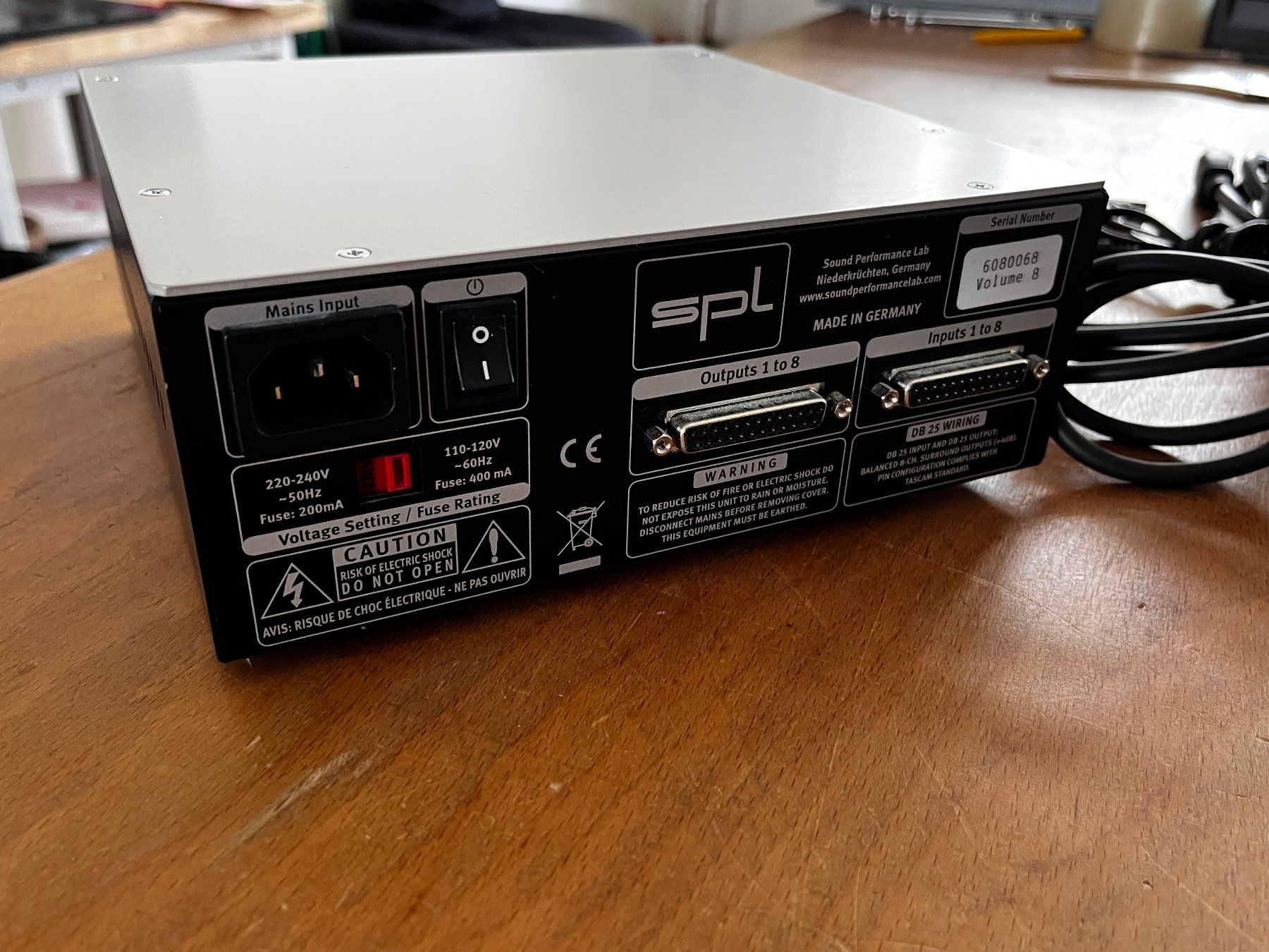 Strumenti musicali: SPL Volume 8 – Usato da Wald ZH venduto da pelang56 1