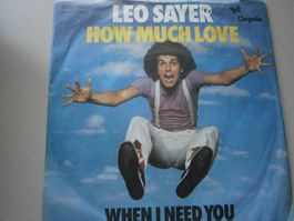 Vinyl-Single Leo Sayer - How Much Love