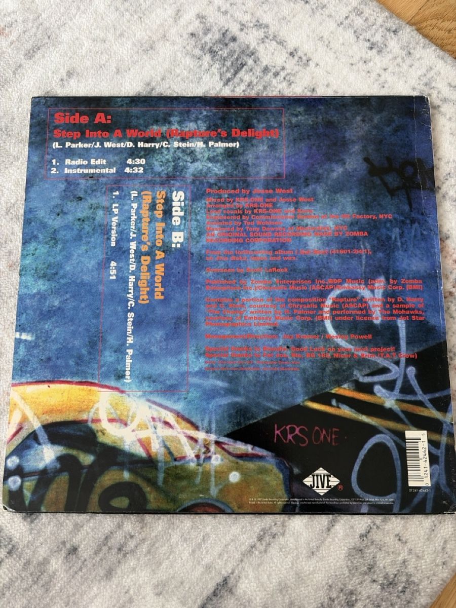 Dischi in vinile: KRS One - Step into a world / Vinyl / 1997 USA – Usato da Wittenbach venduto da therealmoonstone 1
