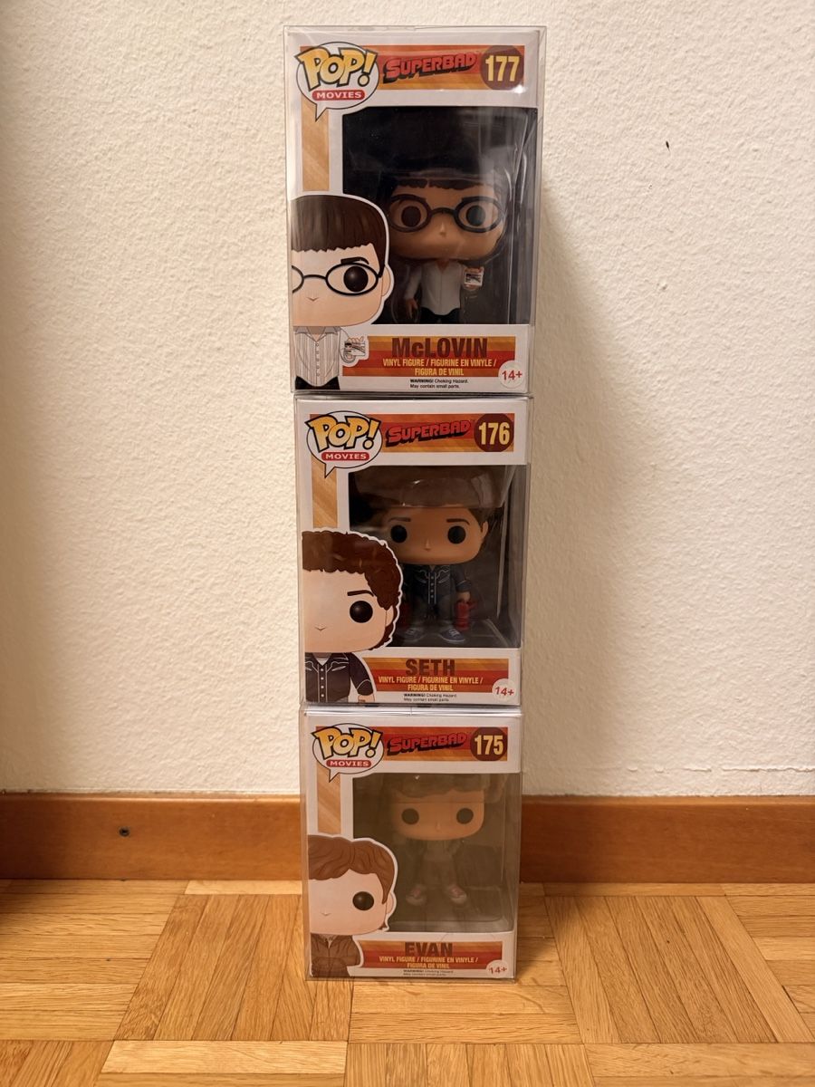 Funko Statuette: Funko Pop Superbad Set McLovin Seth Evan neu in Hardcase – Nuovo (secondo la descrizione) da Bergdietikon venduto da Peacce