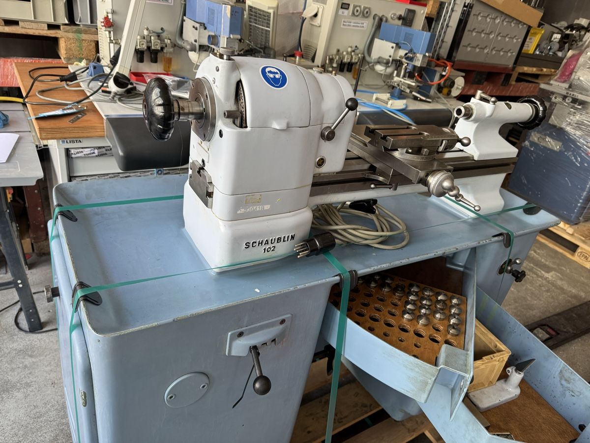 Schaublin Tutte le macchine: Schaublin 102 sur socle – Usato da Le Noirmont venduto da rap_x9lc 1