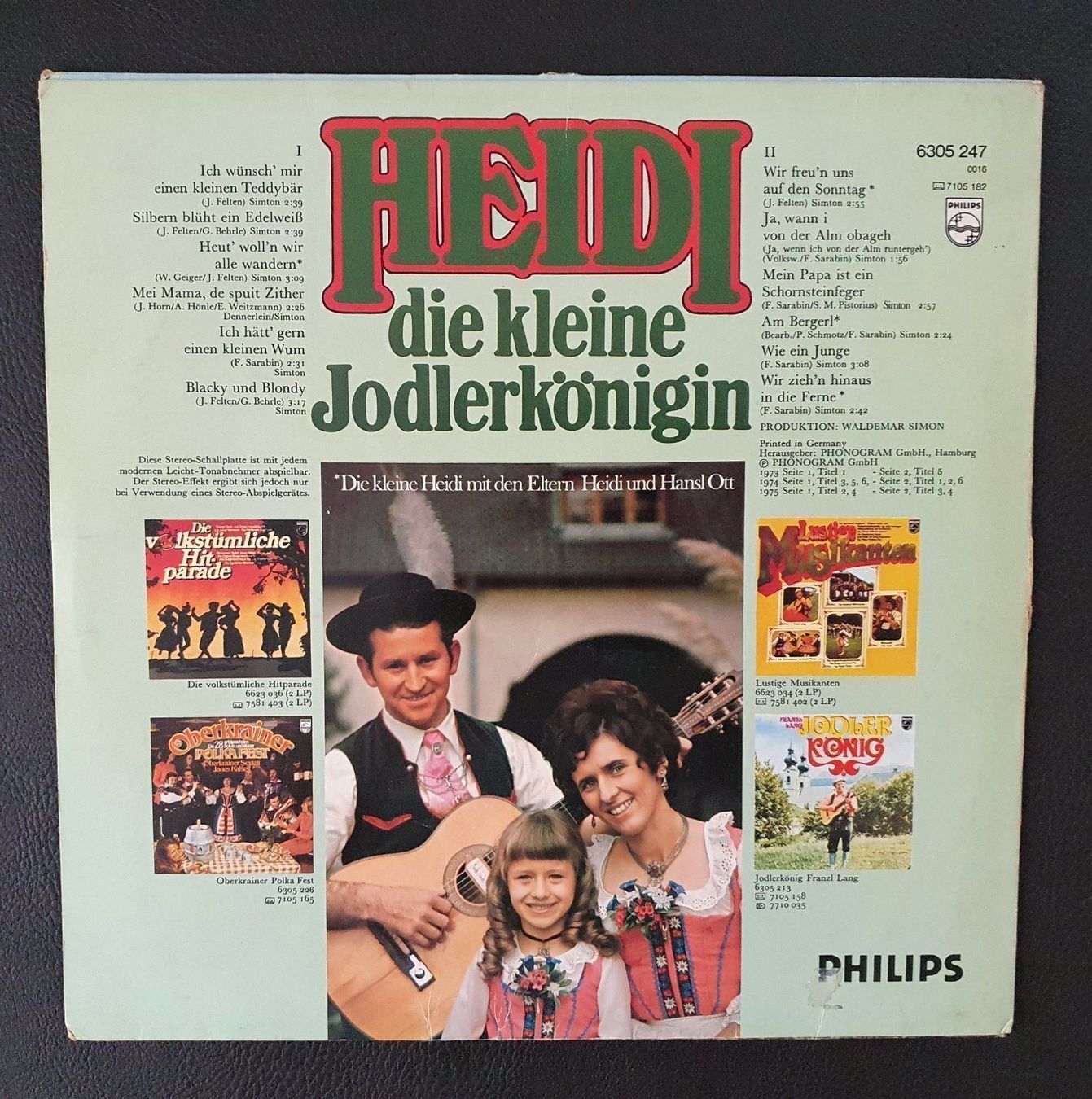 Dischi in vinile: LP - Heidi "Die Jodlerkönigin" – Usato da Dübendorf venduto da Senita3 1