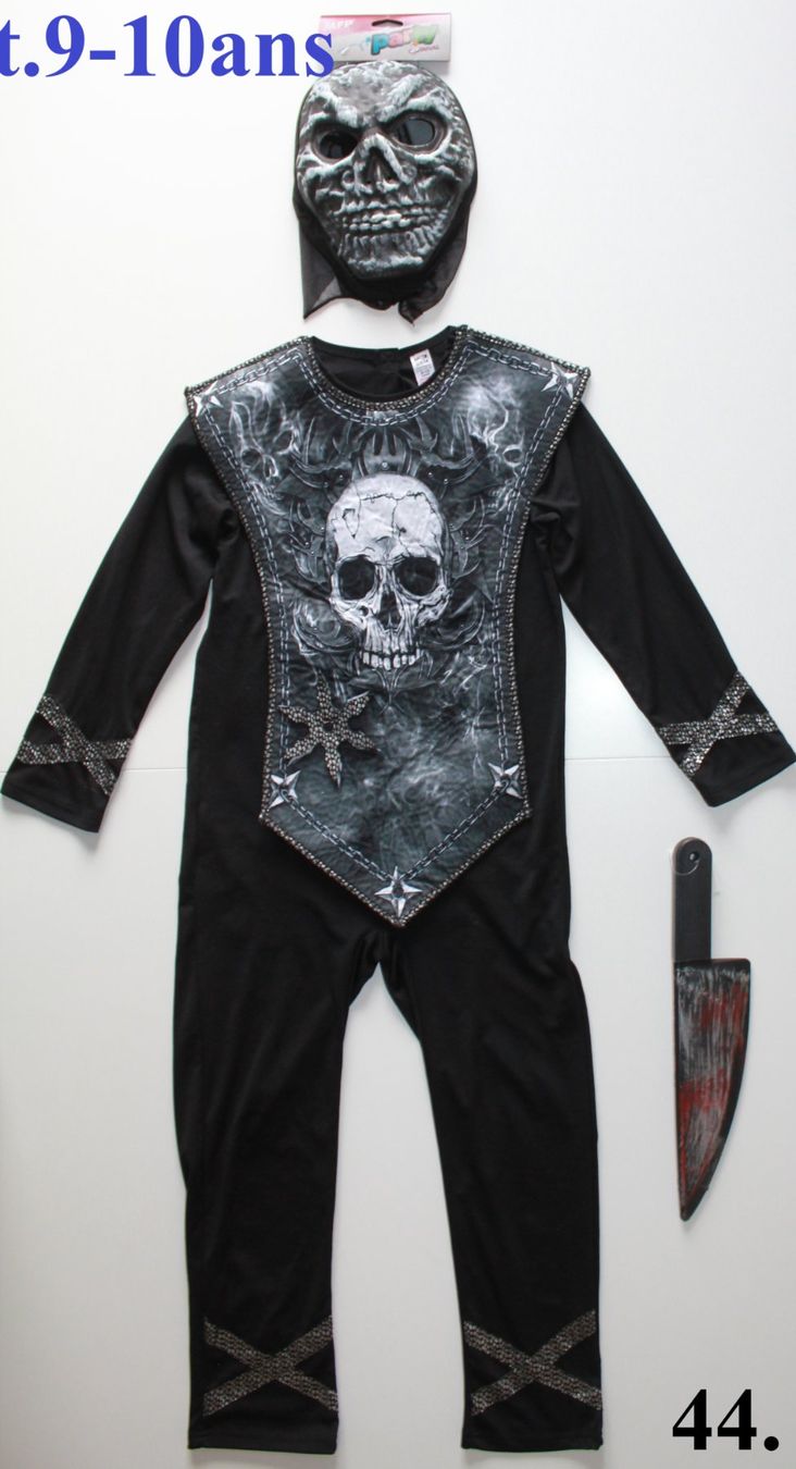 Kostüme: Costume squelette / Skelett t. 9 - 10 ans – Gebraucht aus Peseux von CoolShoping