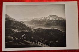 Blick von Leysin auf das Rhonetal. Top