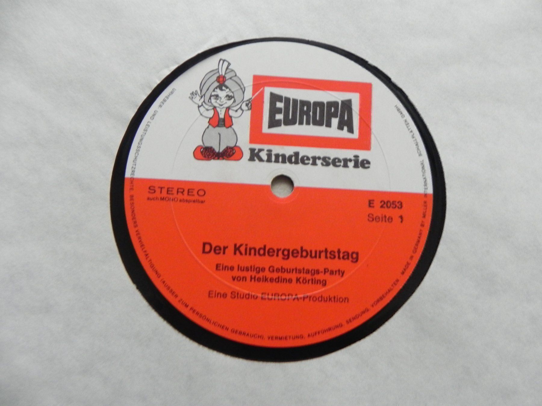 Dischi in vinile: LP Der Kindergeburtstag Party ca. 1975 – Usato da Siebnen venduto da krimsie 2