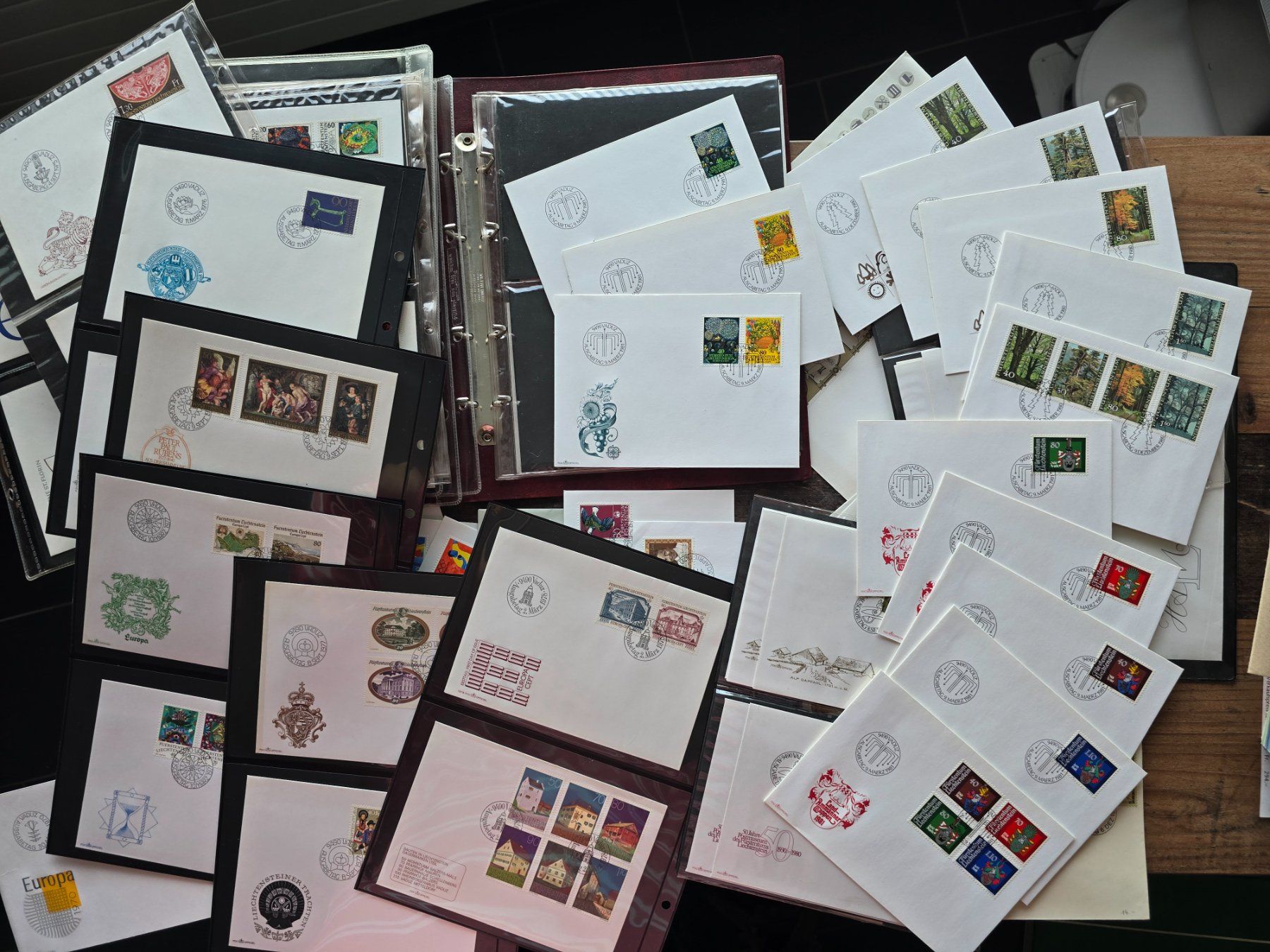 Tutti i francobolli: FL Lot FDC Briefe Liechtenstein – Usato da Küsnacht ZH venduto da Hitch1 4