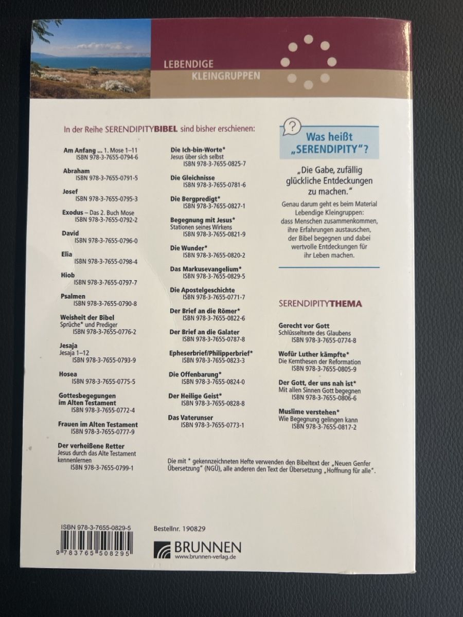 Libri: Das Markus Evangelium - Serendipity Bibel – Usato da St. Antoni venduto da naefp 1