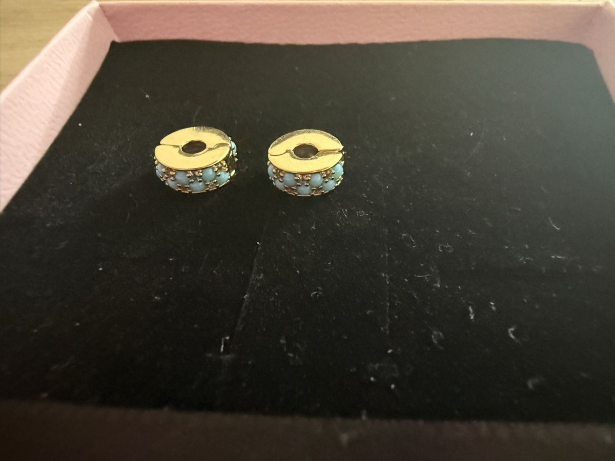 Pandora Ciondoli: Pandora Charms Stopper 2x – Nuovo (secondo la descrizione) da Willisau venduto da dor_xp9g