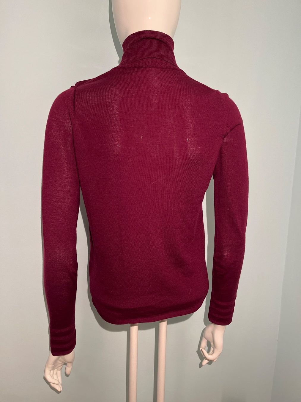 Jil Sander Pullover & Sweatshirts: Jil Sander Designer-Damen-Rollkragenpullover violett – Gebraucht aus Basel von Corinna58 1