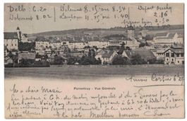 Porrentruy, vue générale, circulée 1903
