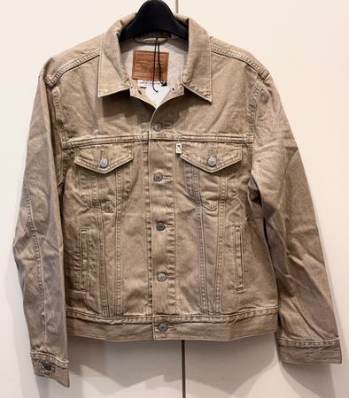 Levi's Ex-Boyfriend Trucker Women Jacket, light brown, sz M