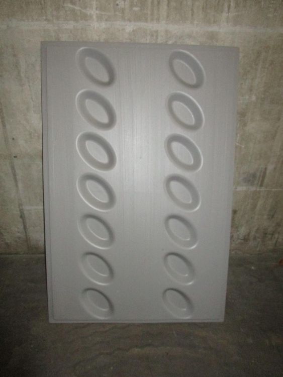 Pallets: Paletten-Deckel PP grau 1200x800mmx40mm – Usato da Eschenbach SG venduto da brocarte 2