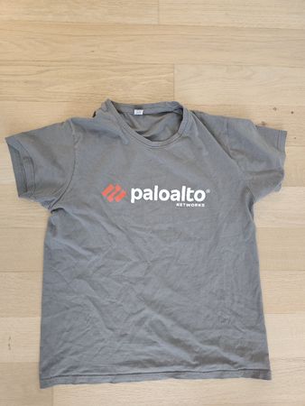 Palo Alto Networks T-Shirt, Graues Shirt, Top Zustand, M