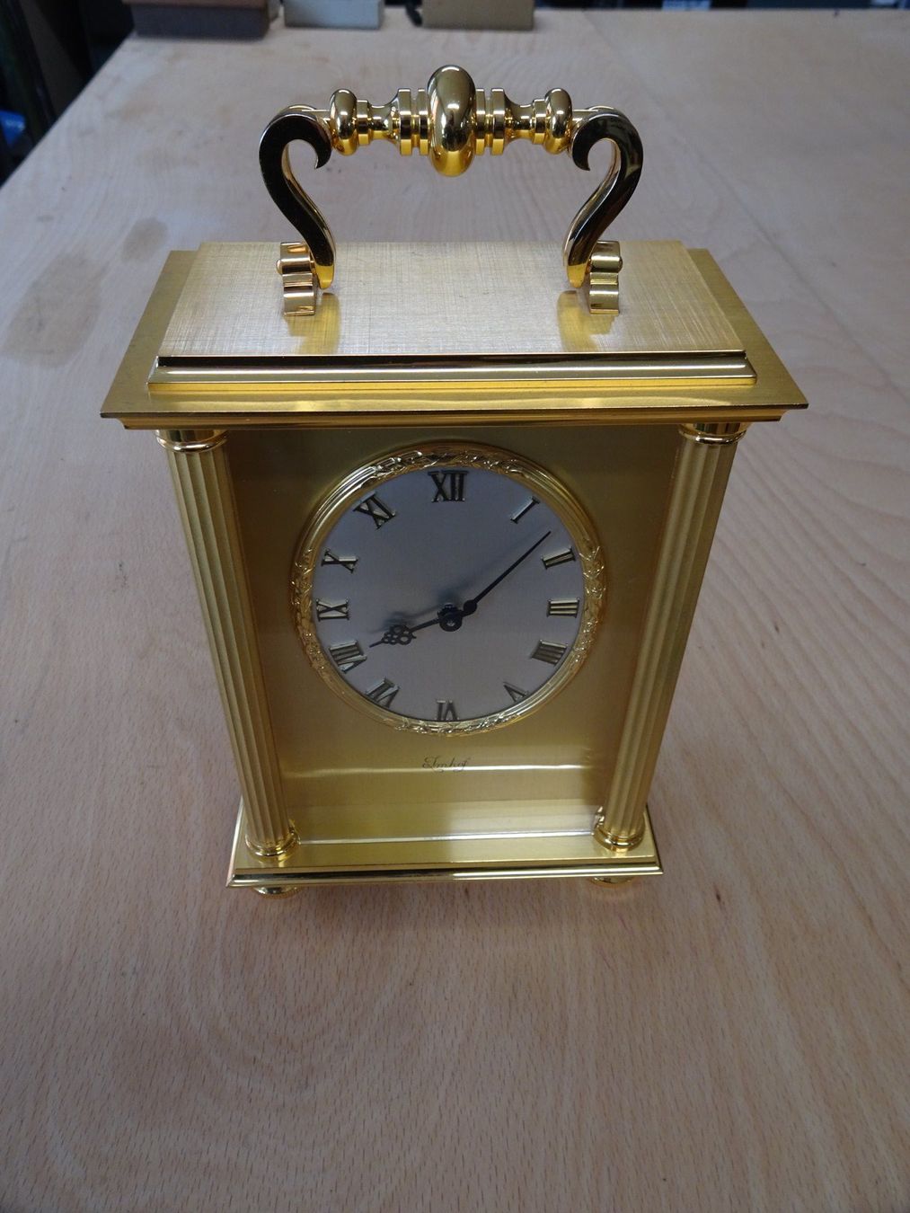 Imhof Orologi da terra & Orologi da parete: Imhof Tischuhr – Usato da Winterthur venduto da Sintoras01