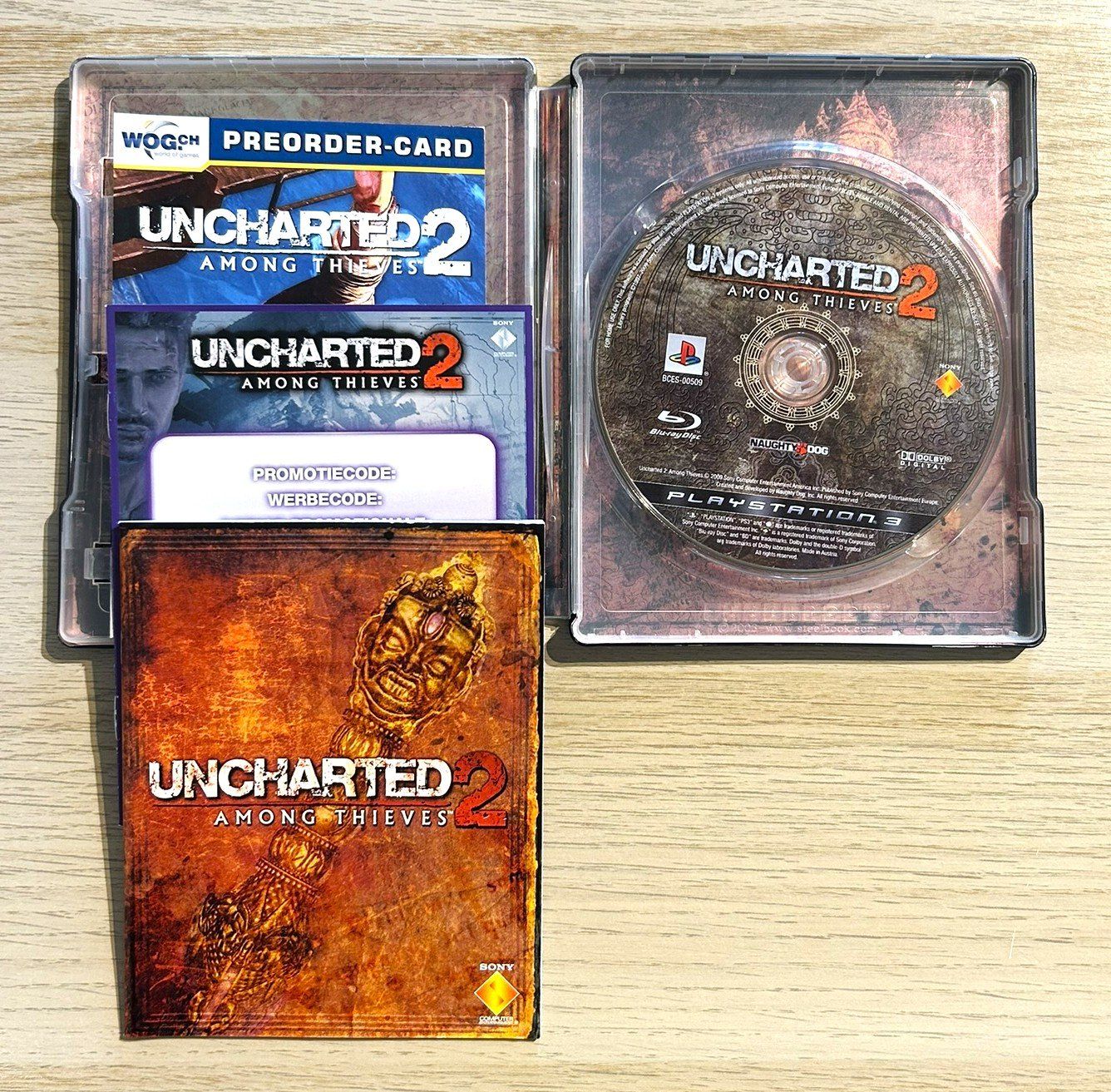 Sony Giochi: Uncharted 2 Among Thieves Steelbook Edition PS3 – Usato da St. Gallen venduto da Alpine.Arcade 2