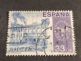 Spanien alte briefmarke