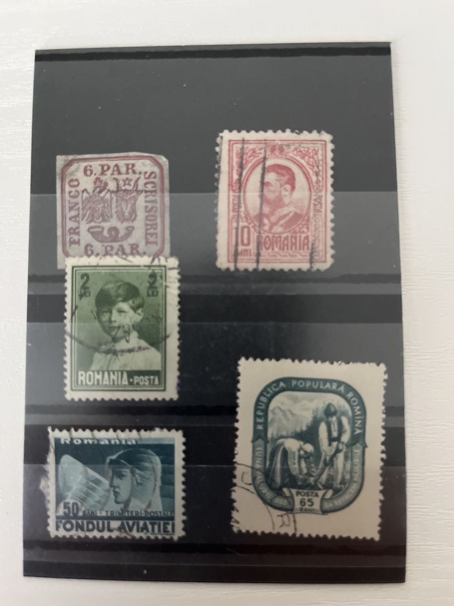 Tutti i francobolli: Briefmarken Sammlung, Romania, Verschiedene, Selten! – Usato da Höri venduto da gurili79