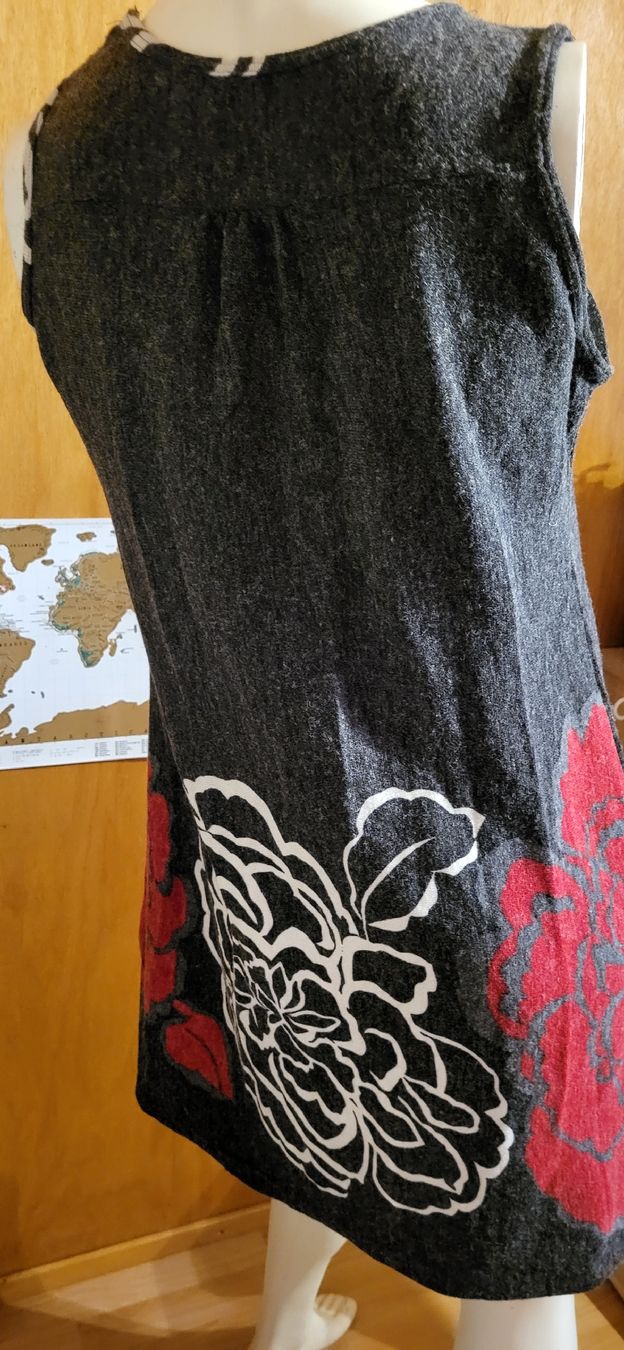 Vestiti: Damen Kleid Ärmelos Hippiestyle gr. M/L  – Usato da Schweizersholz venduto da fuchs06 3