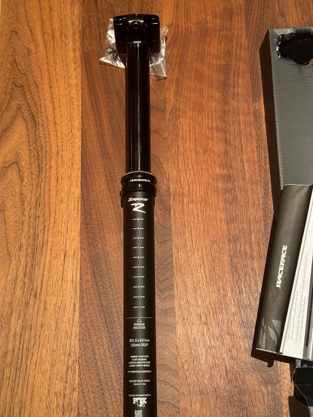Fox Ersatzteile: Sattelstütze Race Face Dropper Post NEU – Neu und originalverpackt aus beromünster von Theressa
