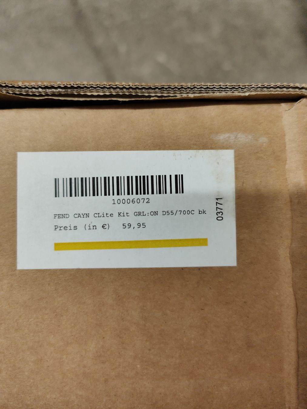Canyon Ersatzteile: Canyon Grizle Schutzblech neu originalverpackt – Neu und originalverpackt aus Luzern von ODE_45 1