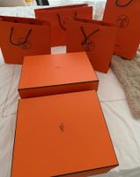 Ensemble boîtes et sacs Hermès 4 pièces excellent état