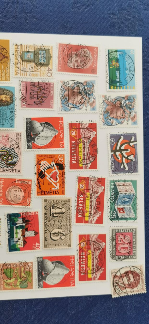 Alle Briefmarken: Voll-Stempel – Gebraucht aus Aadorf von Chnorli-Furz 3