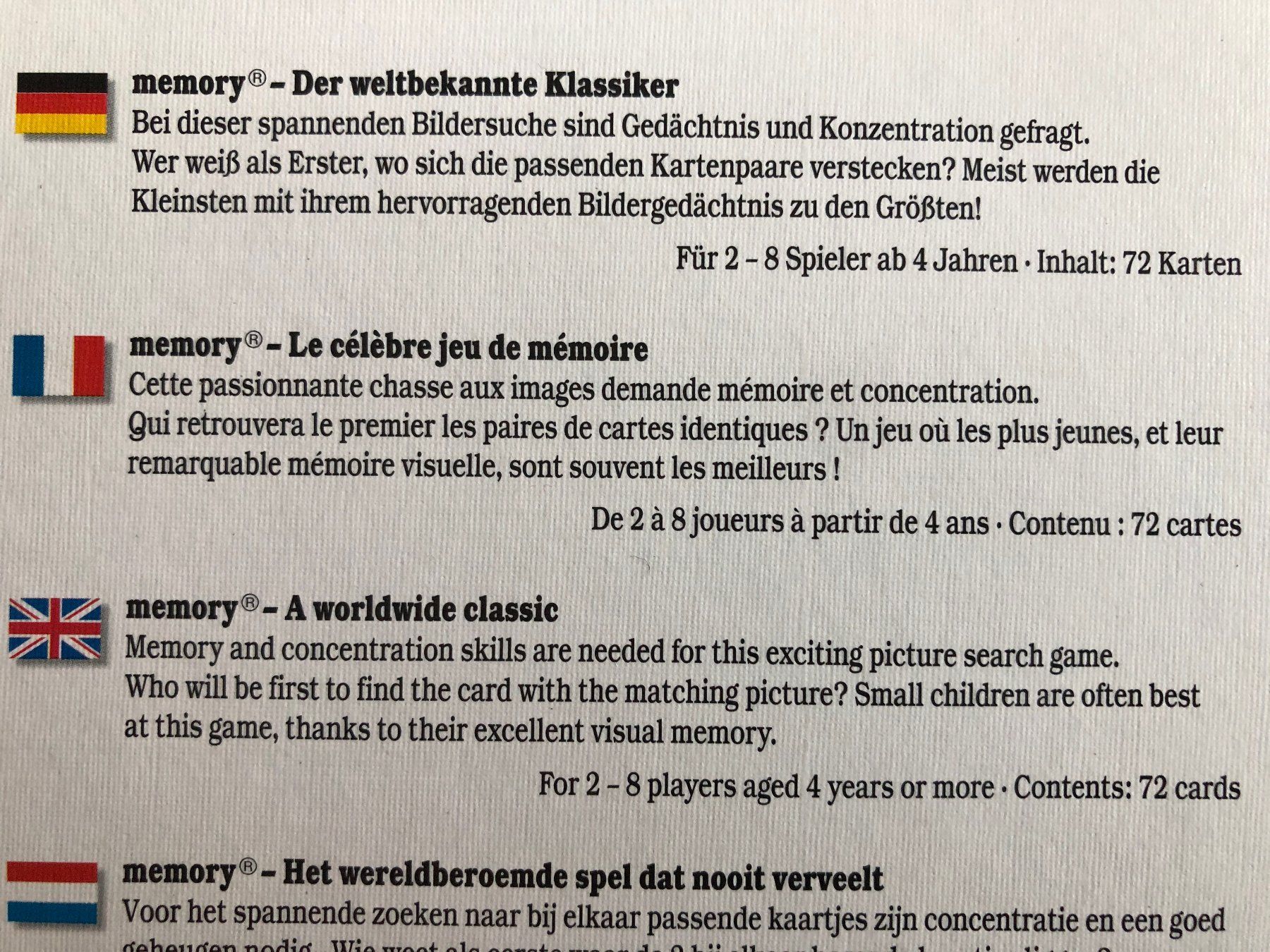 Ravensburger Giochi: Memory "Finding Dory" – Nuovo (secondo la descrizione) da Balzers venduto da Bastlerherz 2