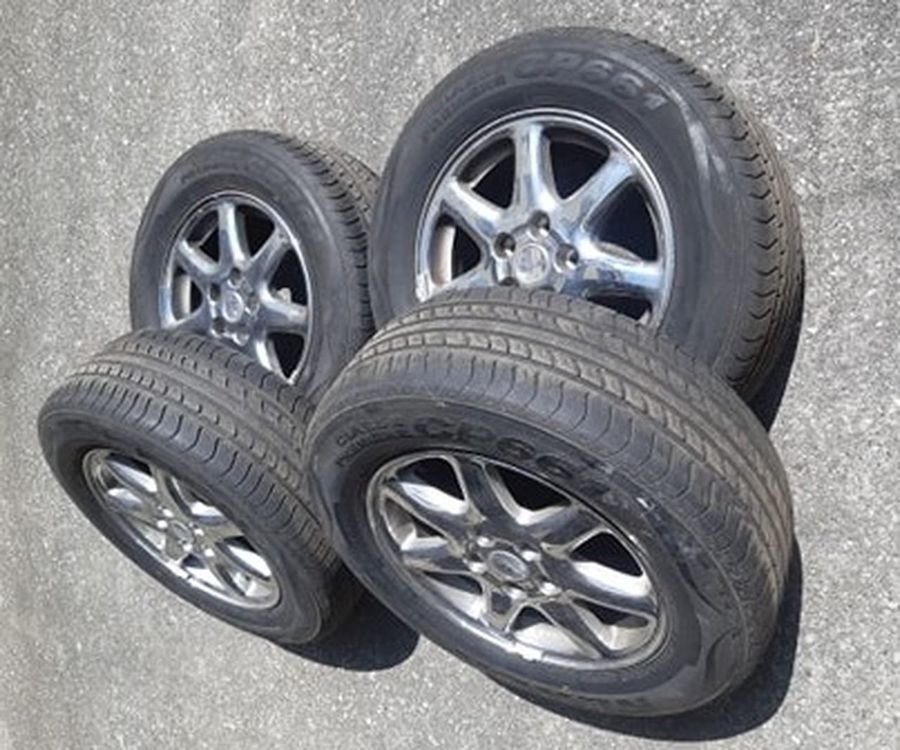 Räder mit Chromfelgen für Cadillac STS (Gebraucht) in Niedergösgen für ...