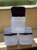 3 Tupperware Eidgenossen plus 3.4l Behälter mit lila Deckel