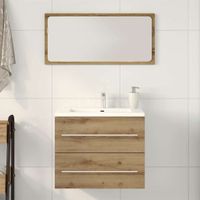 Waschbeckenunterschrank Artisan-Eiche