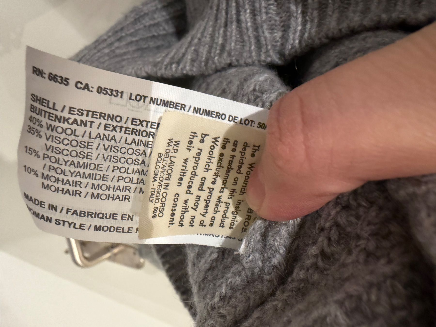 Woolrich Maglioni & Felpe: WOOLRICH Pullover - 40% Wool - Size L - worn 2 times – Usato da Muzzano venduto da Sidney_3 2