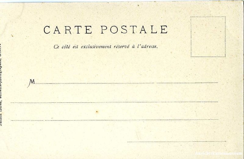 Cartoline postali: Genève - Quai du Mont-Blanc + ca. 1900 – Usato da Emmenbrücke venduto da teestube 1