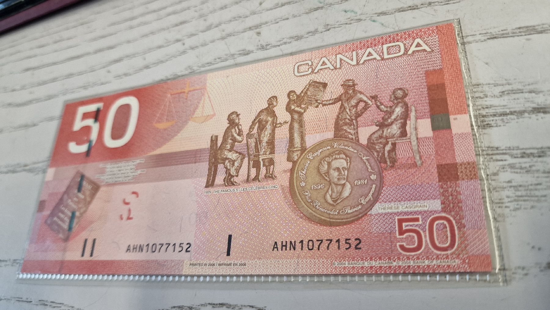 Billets de banque: 50 Dollar Kanada Banknote  – Neuf avec emballage d'origine à Herisau par Antiques.AR 1