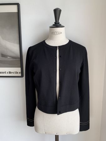 AKRIS: Neues schwarzes Luxus-Jäcklein, 36