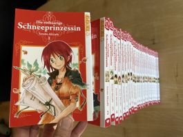 Manga Die rothaarige Schneeprinsessin 1-24 guter Zustand