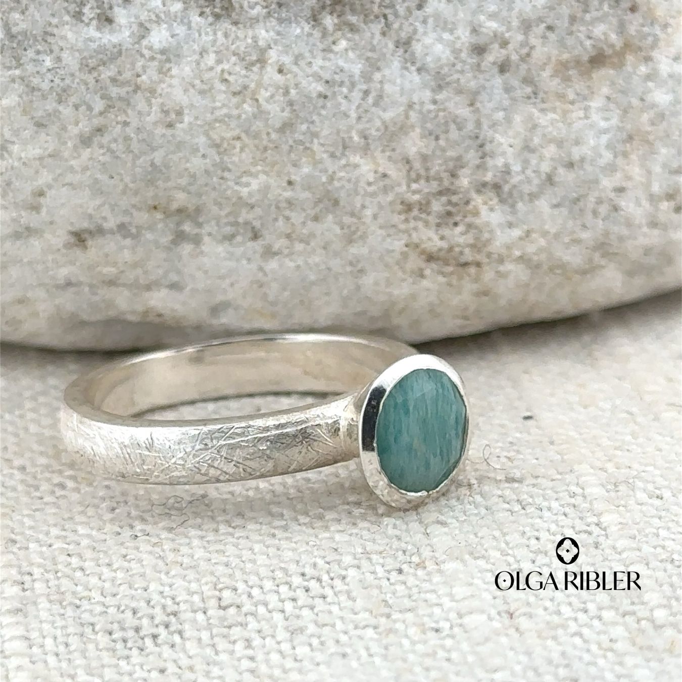 Olga Ribler Anelli: Silber Ring 925 Aventurine Grösse 56 – Nuovo (secondo la descrizione) da Luzern venduto da Schmuckoutlet 3