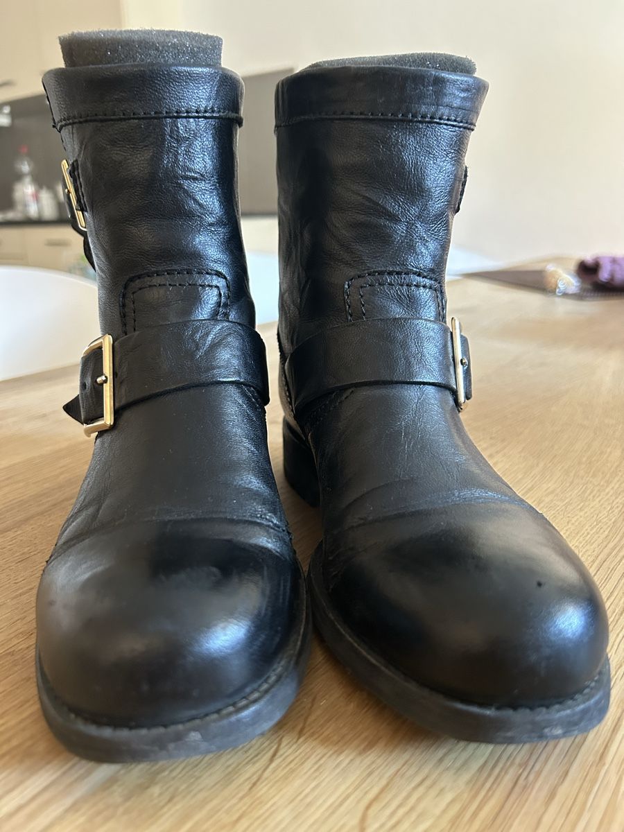 Jimmy Choo Scarpe da donna: Jimmy Choo Biker Boots – Usato da Stäfa venduto da Michelecarmen8892