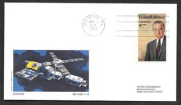 USA Sonderbrief Skylab 4 Docking an Raumstation 16.11.1973