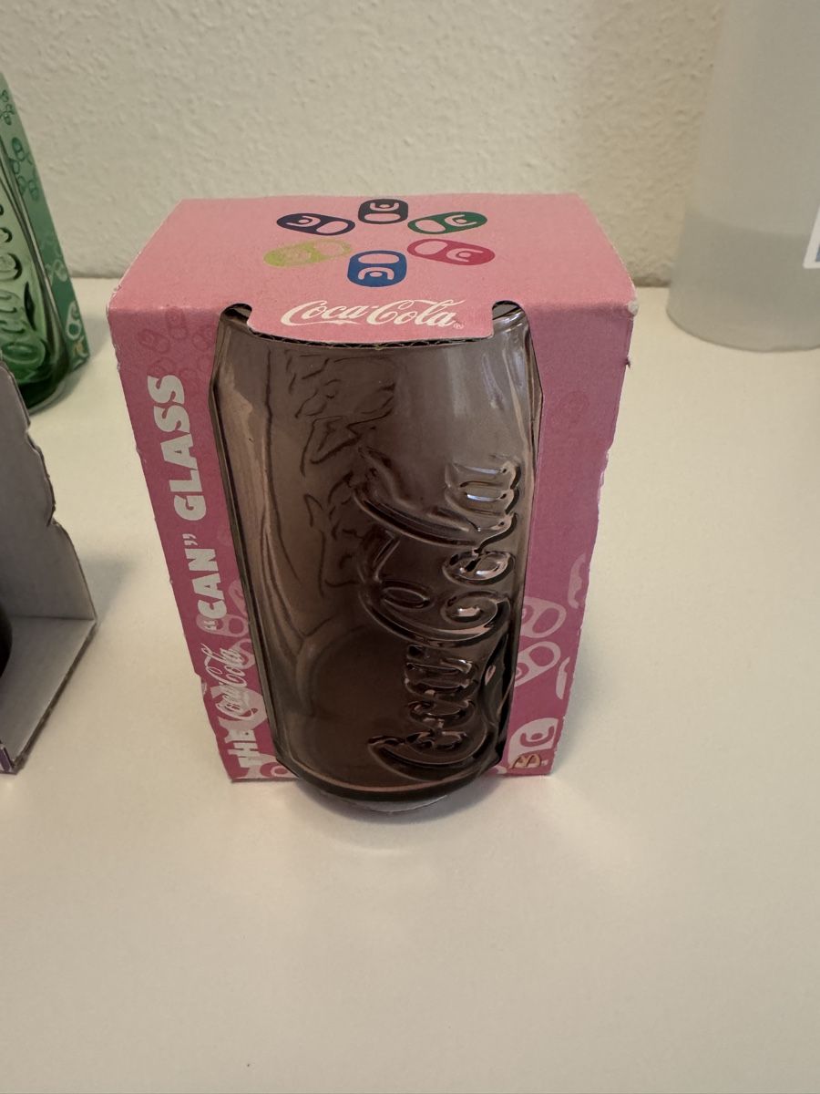 Coca-Cola Bicchieri: McDonalds Coca Cola Can Glas 2008 – Nuovo (secondo la descrizione) da Winterthur venduto da bargainhunter1 3