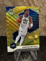 NBA Donovan Mitchell Gold Wave