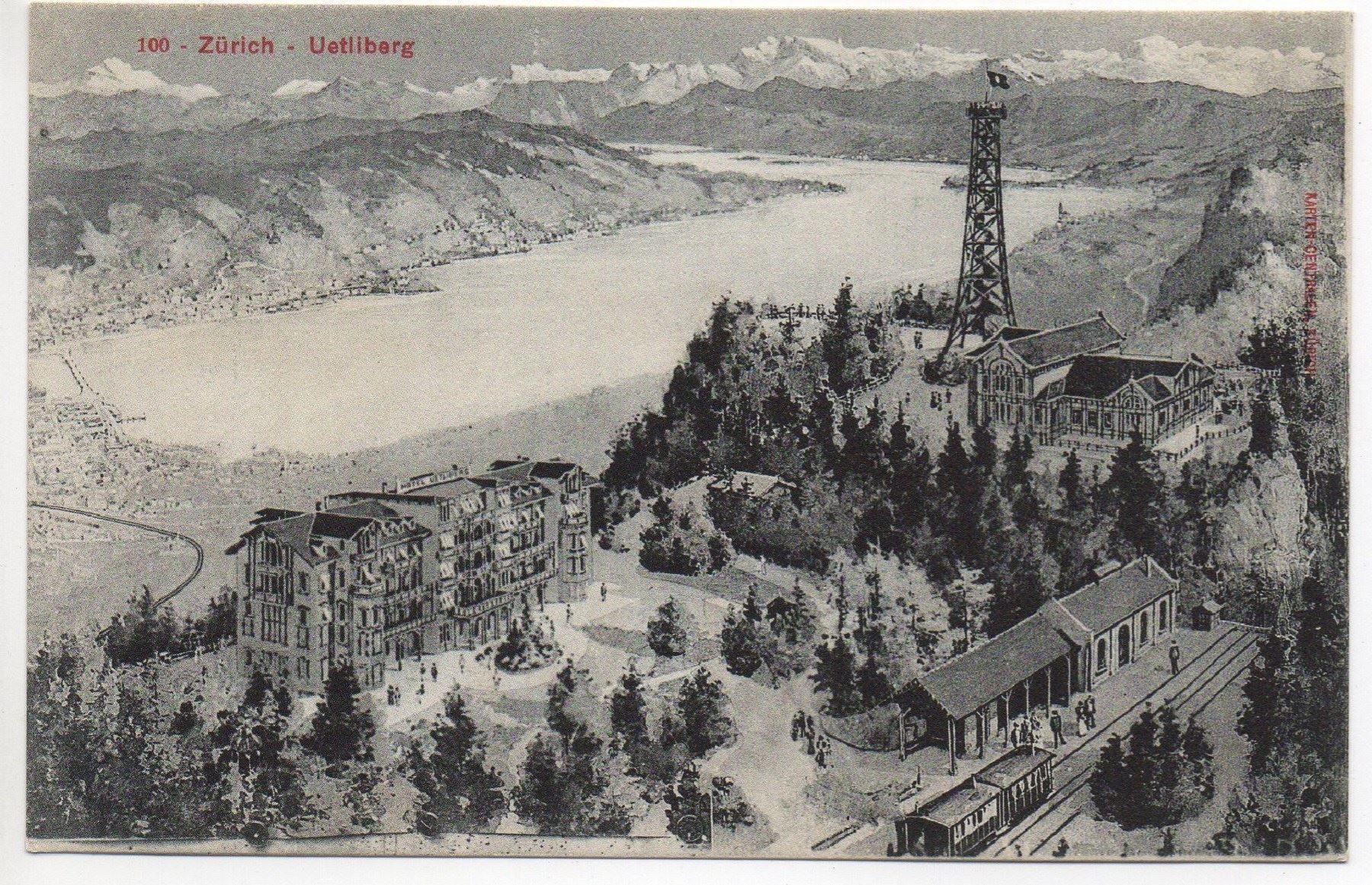 Cartoline postali: ZÜRICH Uetliberg – Nuovo (secondo la descrizione) da Jona venduto da philajona