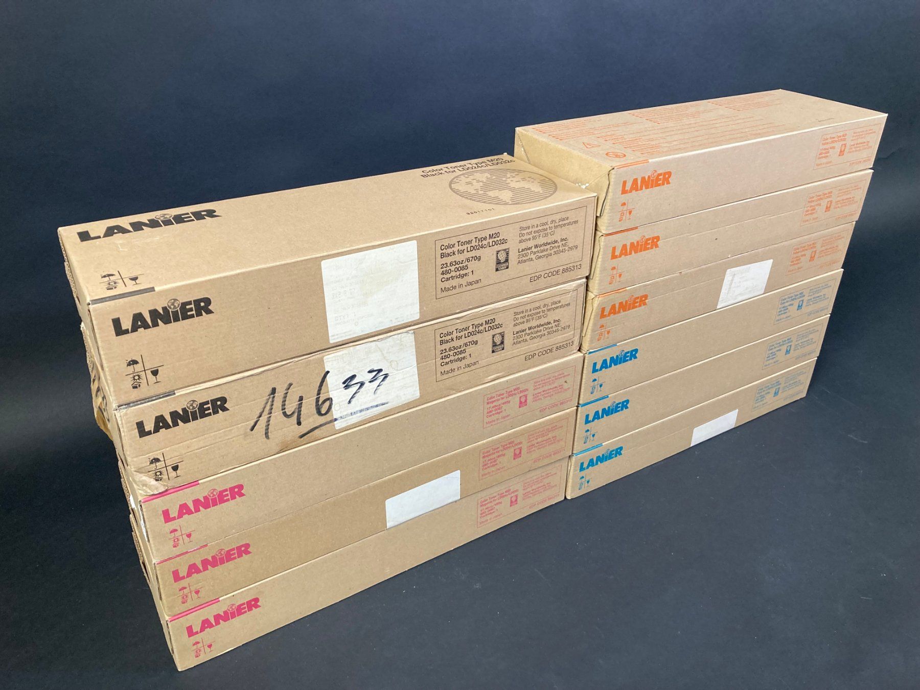 Ricoh Cartucce per stampanti & toner: Toner Lanier/Ricoh LD024c CYMK x11 – Nuovo e nell'imballaggio originale da Lausanne venduto da makenaikimuchi 3
