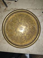 Antikes Messing-Tablett orientalisch