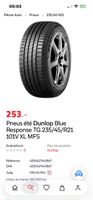 2 Pneus été Dunlop Blue Response 235/45 R21 101V XL MFS