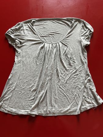 Chemisier gris - Taille M parfait pour grossesse