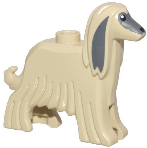 Lego Kit di costruzioni: LEGO 5189pb01 Tan Dog, Afghan Hound – Nuovo (secondo la descrizione) da Basadingen venduto da NekoBricks