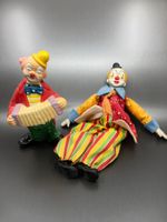 ⭐ 2 Clowns aus Keramik, Spielzeug Vintage Spielzeug