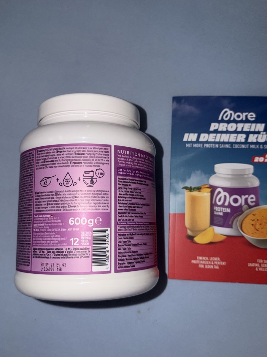 More Nutrition Lebensmittel & Spezialitäten: More Schlagcreme – Gebraucht aus Riniken von sim_ty8x 2